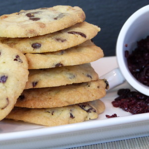 Cookies mit Cranberry und Cashewkernen