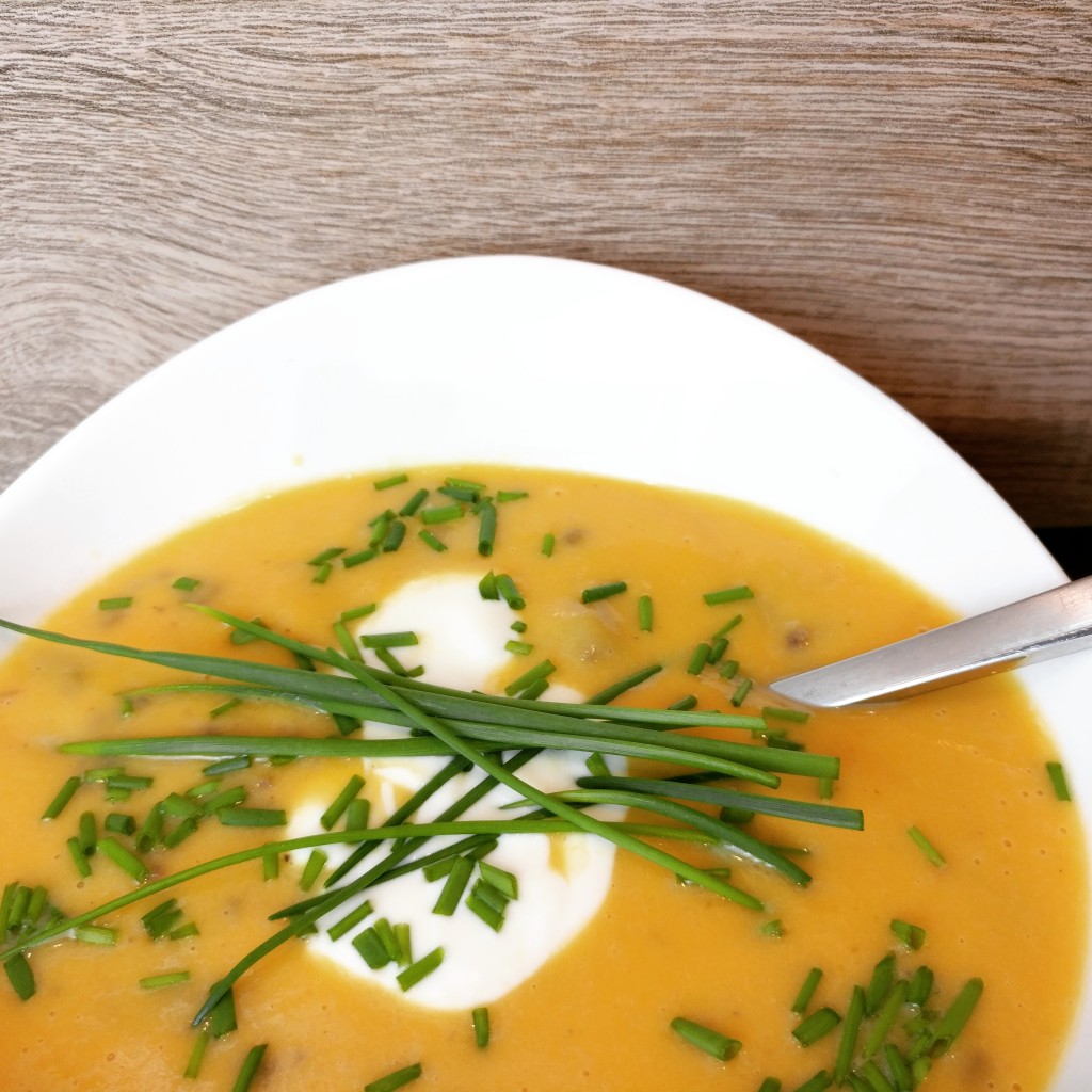 Süßkartoffelsuppe Mit Topinambur | Genusslieben.de