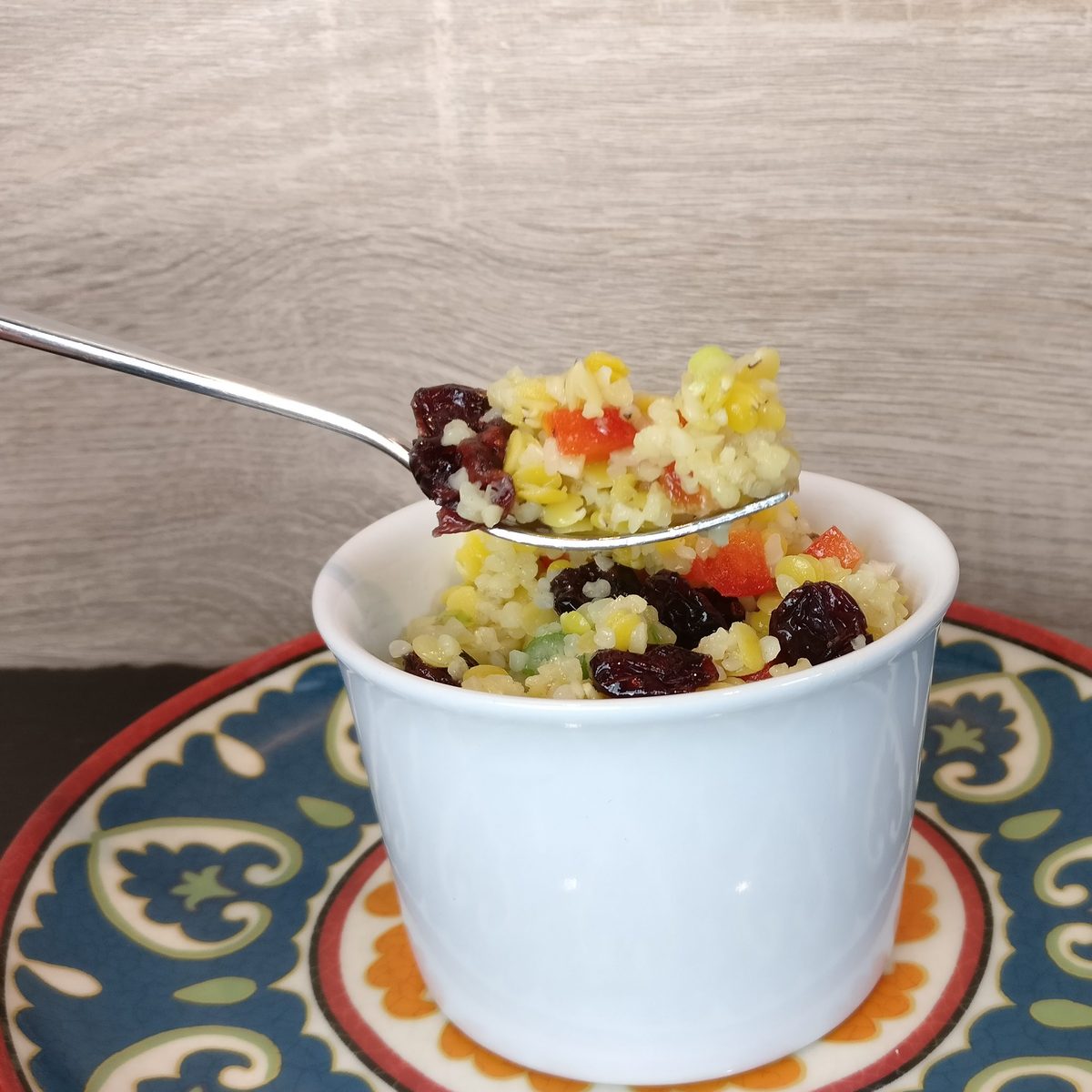 Linsen-Bulgur-Salat mit Cranberries | Genusslieben.de