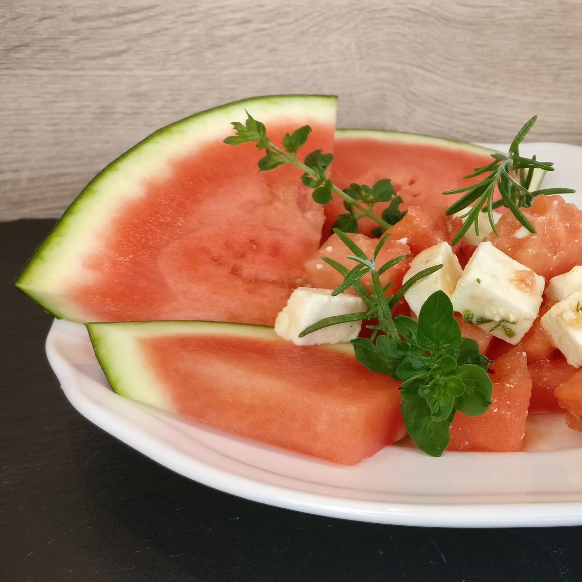 Melonen-Feta-Salat | Genusslieben.de